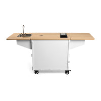 Klassy Kart - Mobile Coffee Espresso Cart (White Turn Key)
