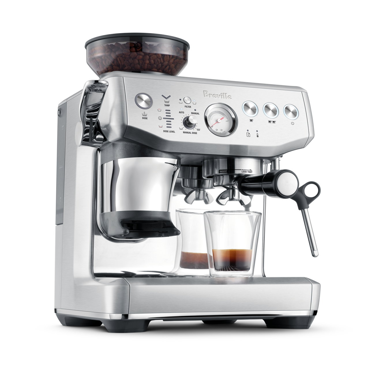 Breville Barista Express Impress Espresso Machine - Thumbnail 5