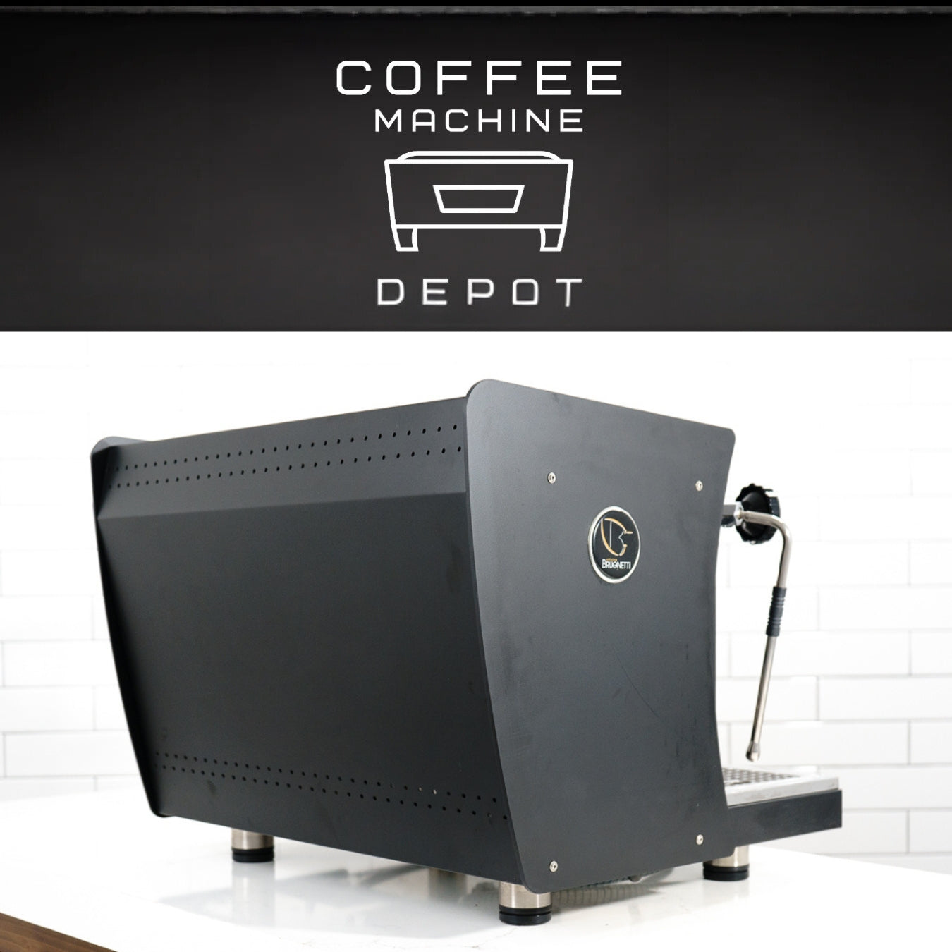 Brugnetti Giulia 2 Group Commercial Espresso Machine