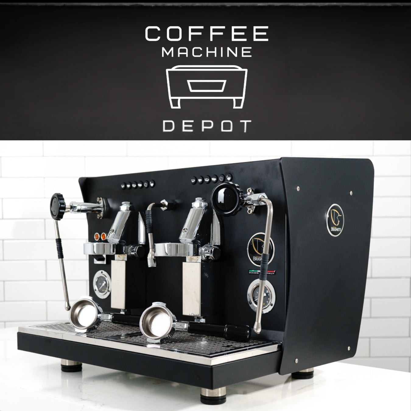 Brugnetti Giulia 2 Group Commercial Espresso Machine