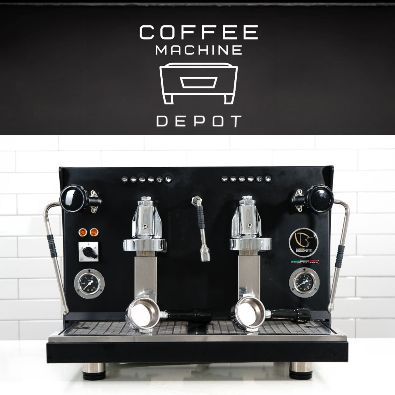 Brugnetti Giulia 2 Group Commercial Espresso Machine