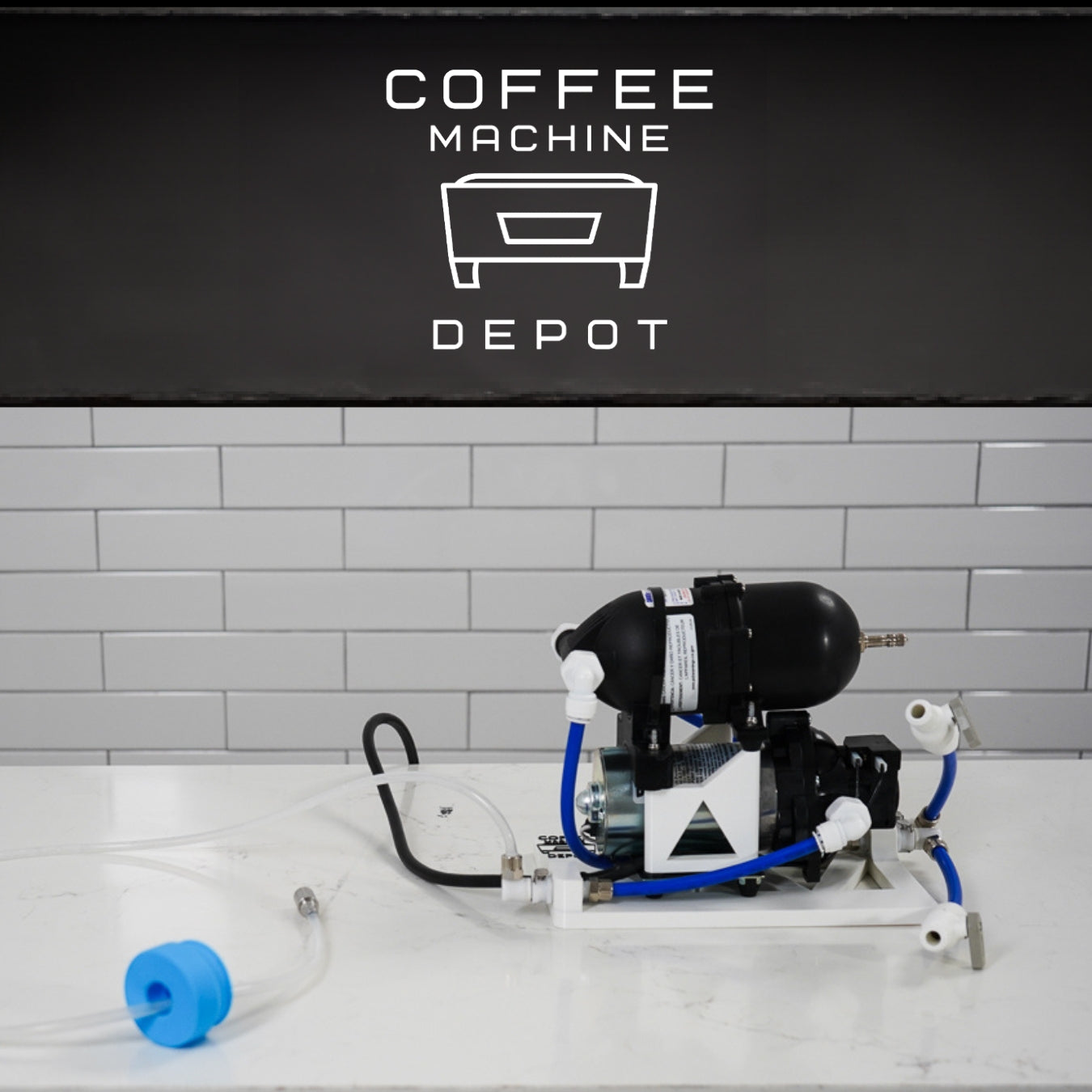 Coffee Machine Depot Mobile Cart Water Pump Kit