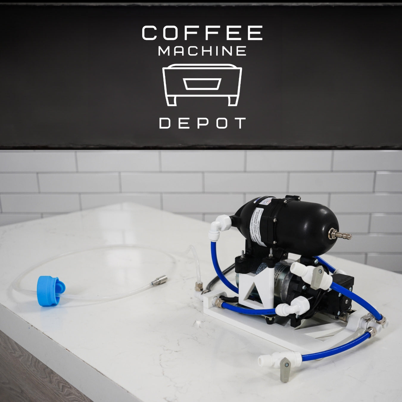 Coffee Machine Depot Mobile Cart Water Pump Kit