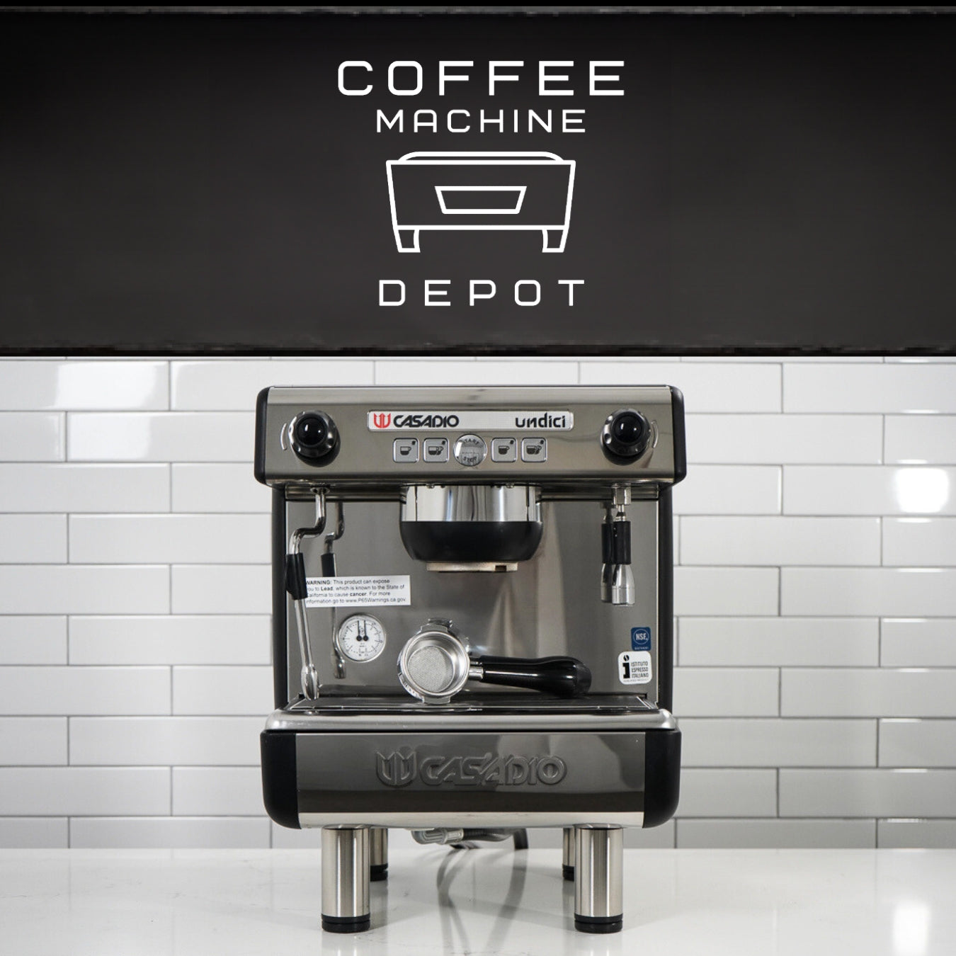 Casadio Undici A1 Compact - 1 Group Commercial Espresso Machine (110V)