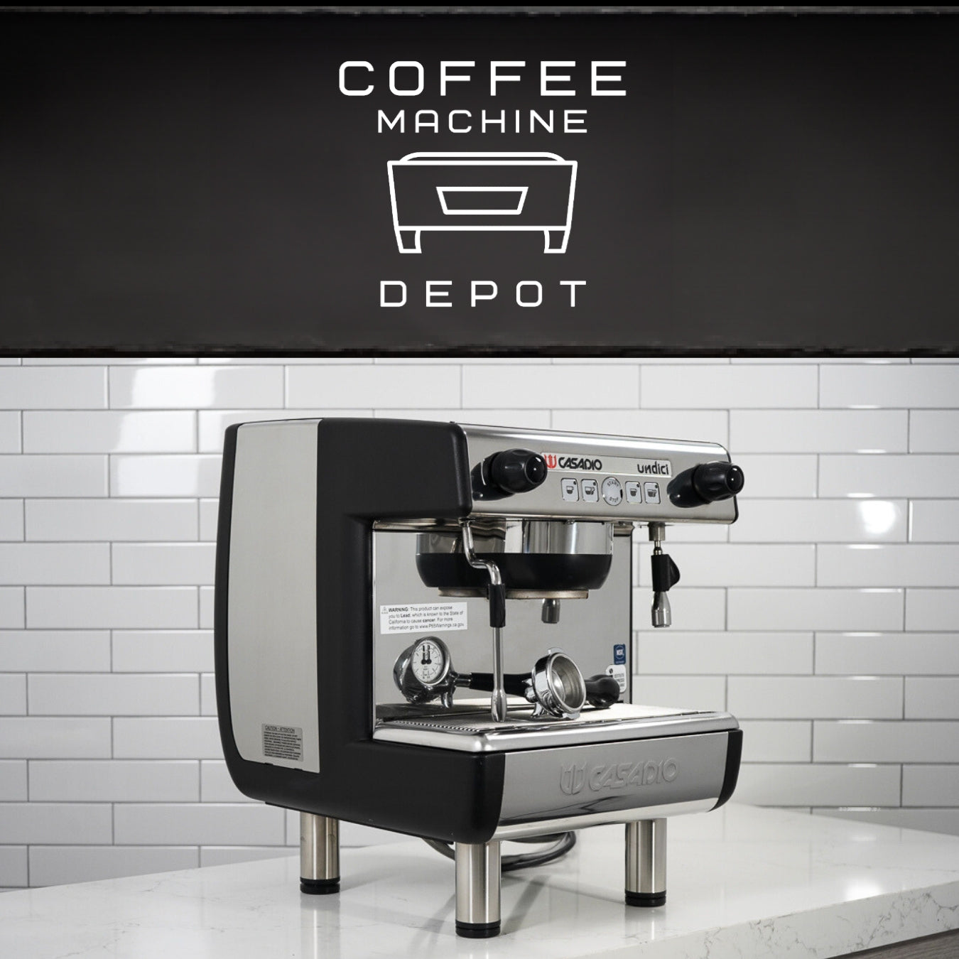 Casadio Undici A1 Compact - 1 Group Commercial Espresso Machine (110V)