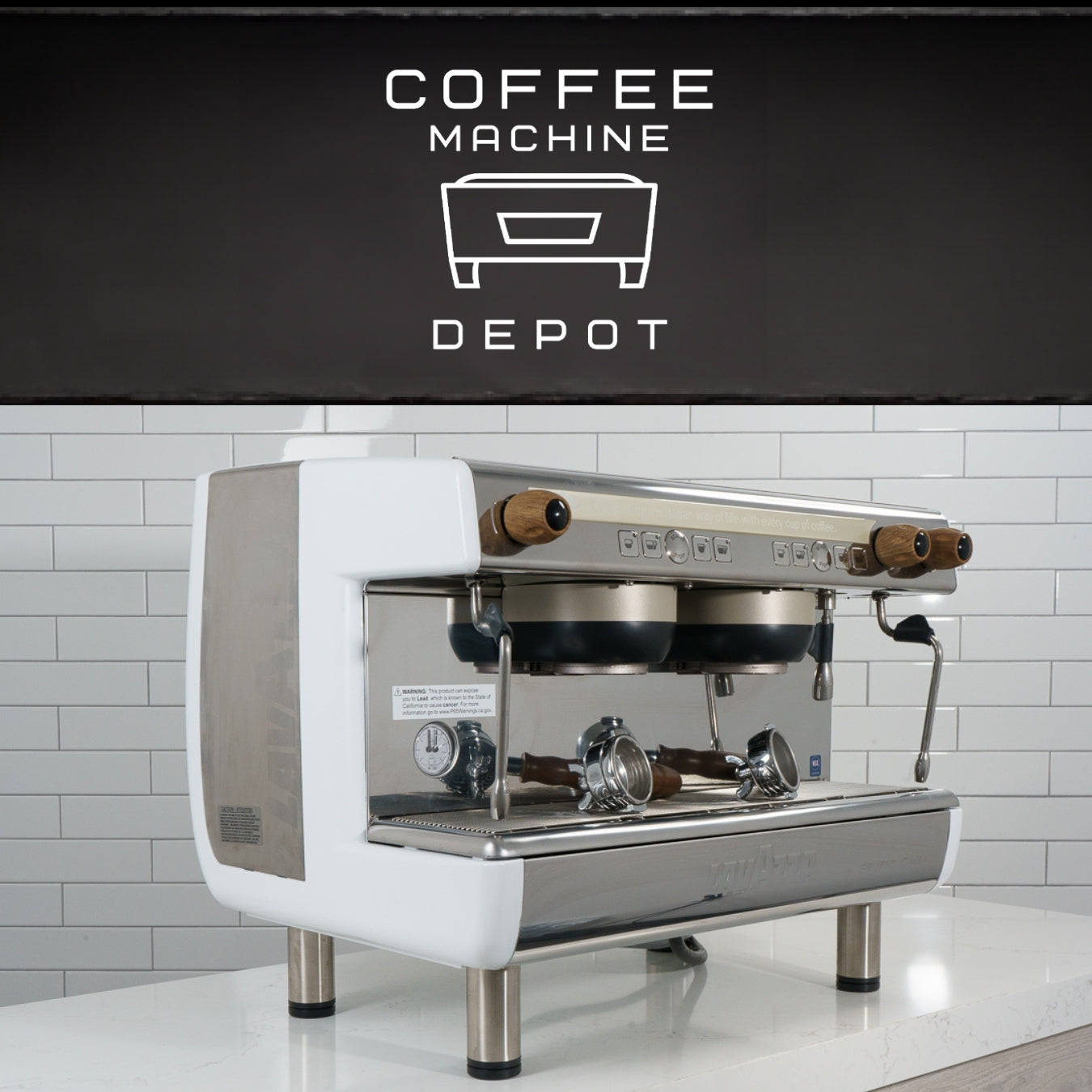 Casadio - Undici A2 Group Commercial Espresso Machine Custom White with wood (Open-Box)