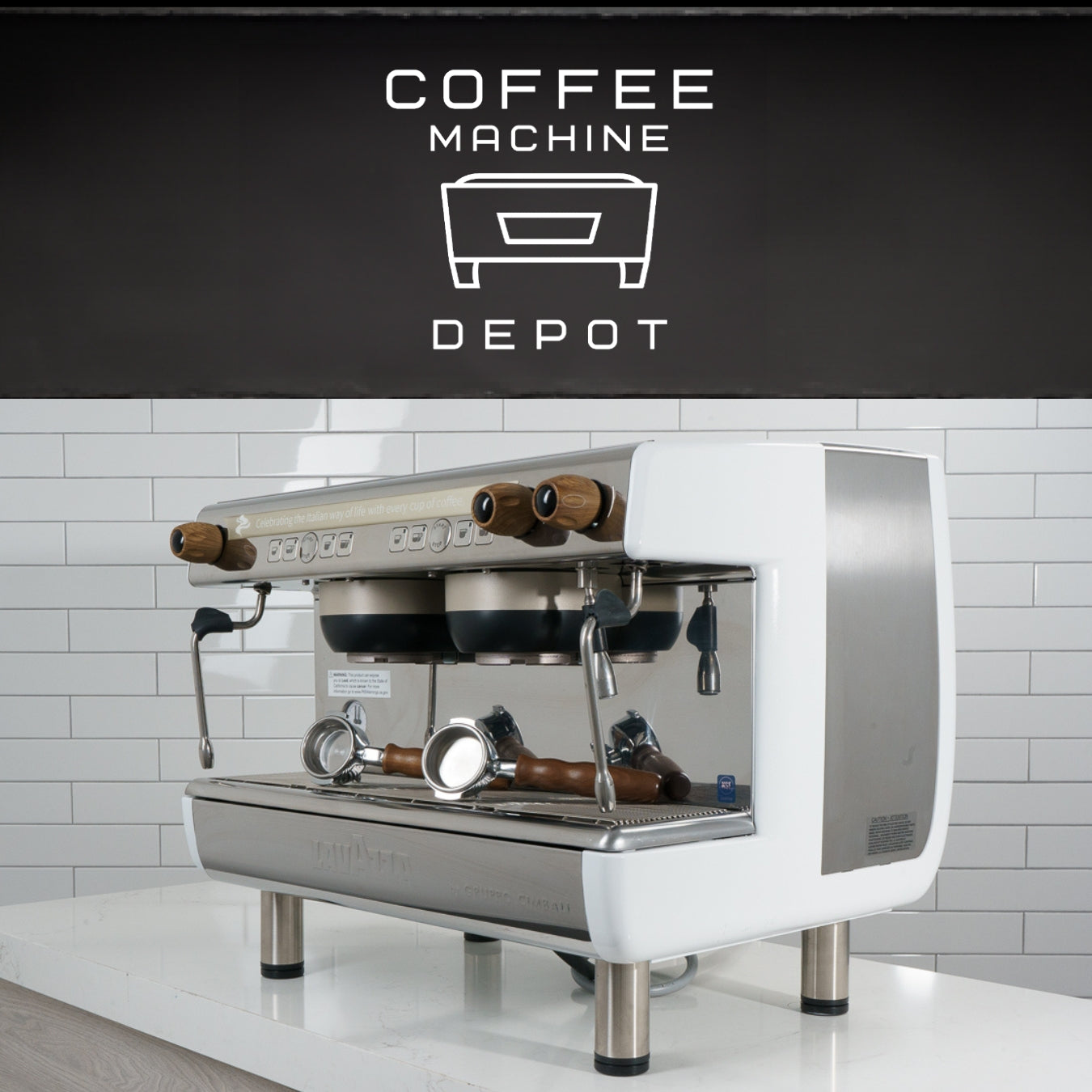 Casadio - Undici A2 Group Commercial Espresso Machine Custom White with wood (Open-Box)