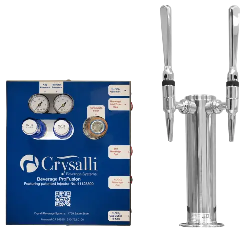 Crysalli ProFusion Beverage Dispensing Tapping Kit (Complete Set-Up) Crysalli
