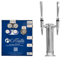 Crysalli ProFusion Beverage Dispensing Tapping Kit (Complete Set-Up) Crysalli