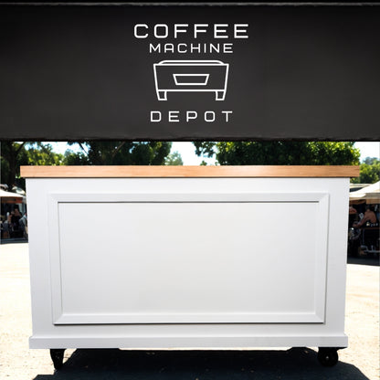 Custom Coffee Cart - Fully Collapsible