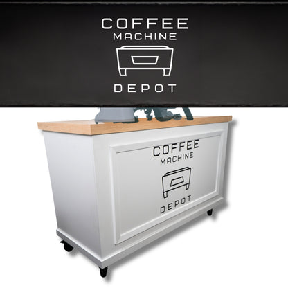 Custom Coffee Cart - Fully Collapsible