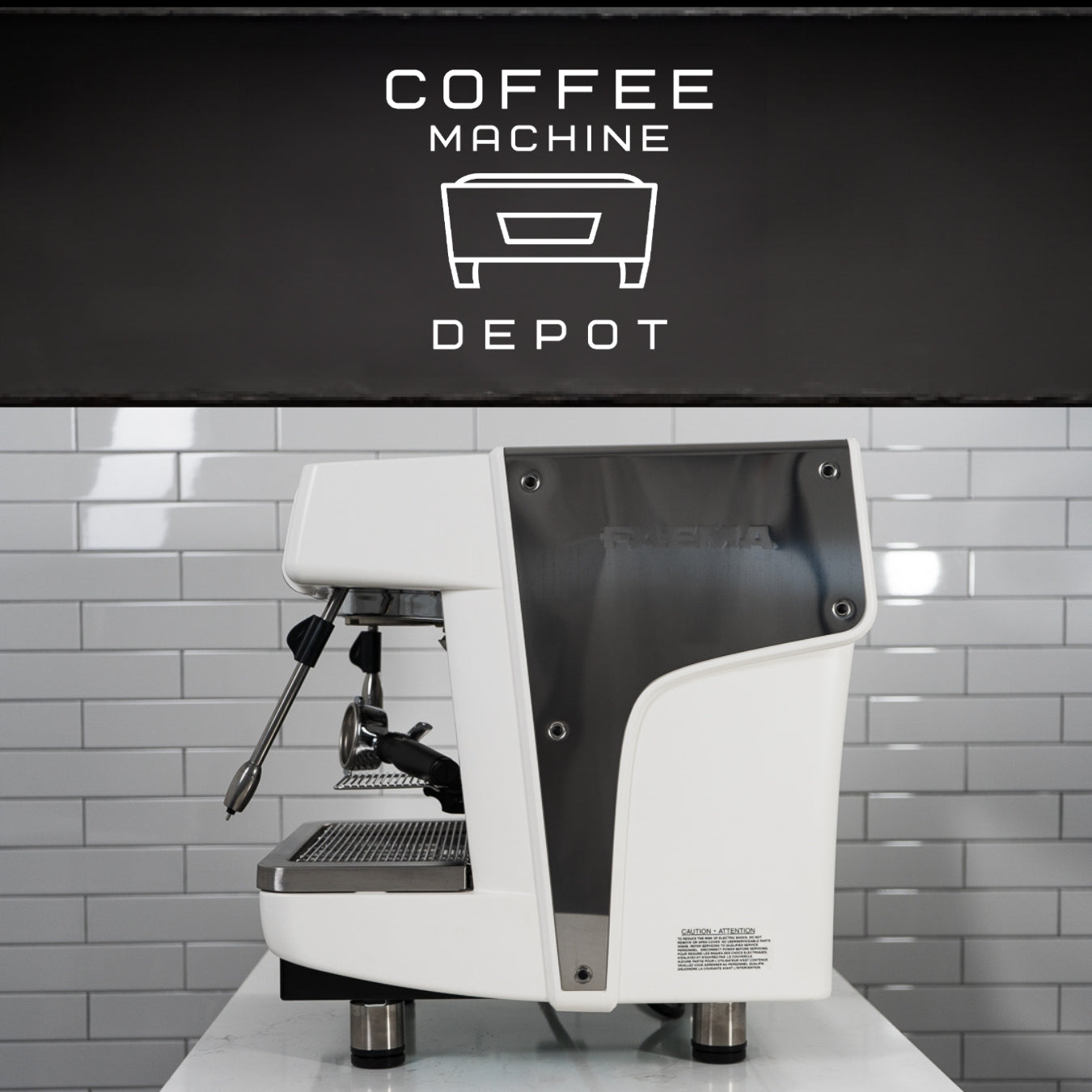 Faema - Prestige 1 Group Tall Cup with Auto steam - OPEN BOX