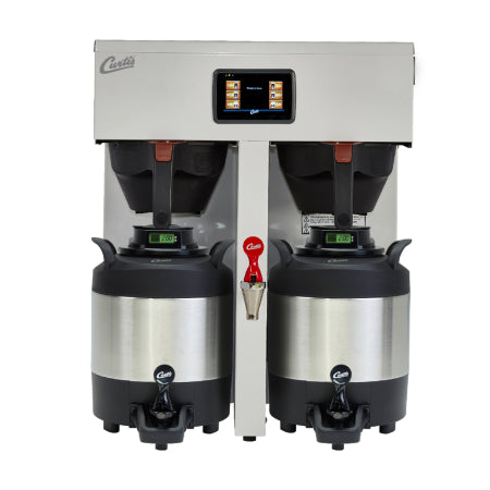 Wilbur Curtis G4 Twin 1.0 Gal. Coffee Brewer (Sky White)