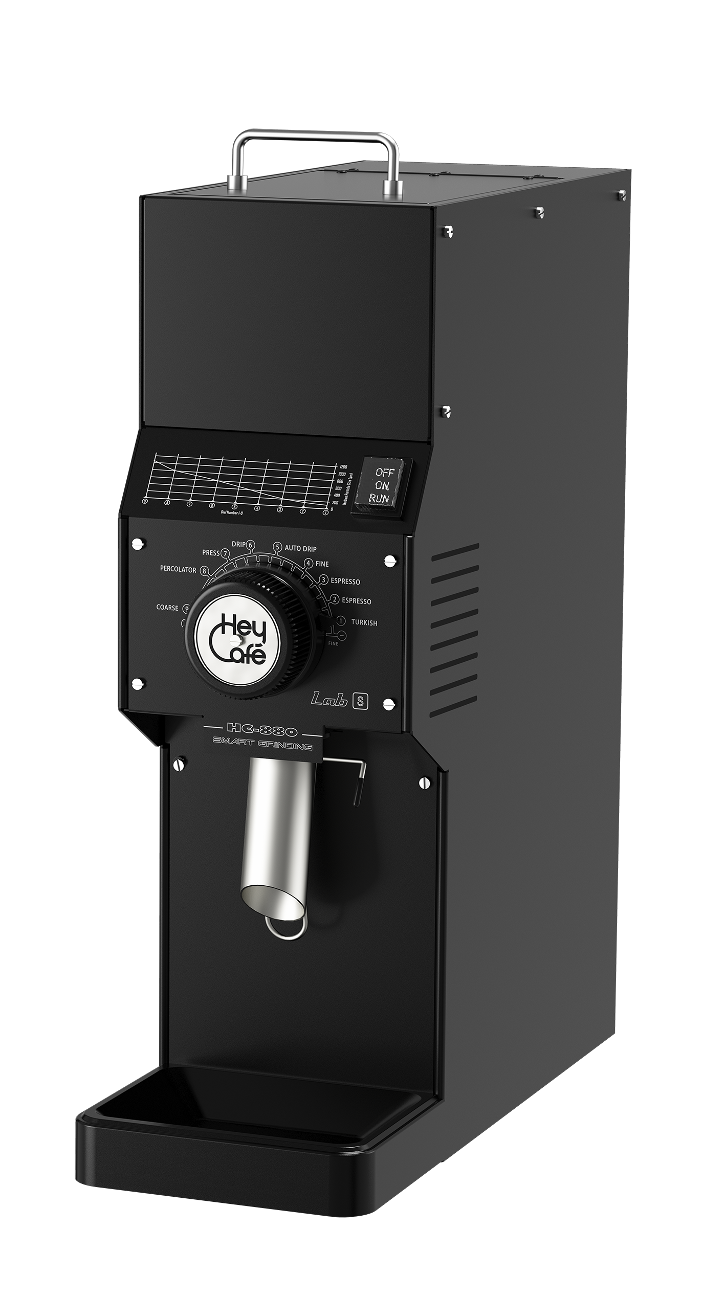 HeyCafe HC-880 LAB S Commercial Espresso Coffee Grinder
