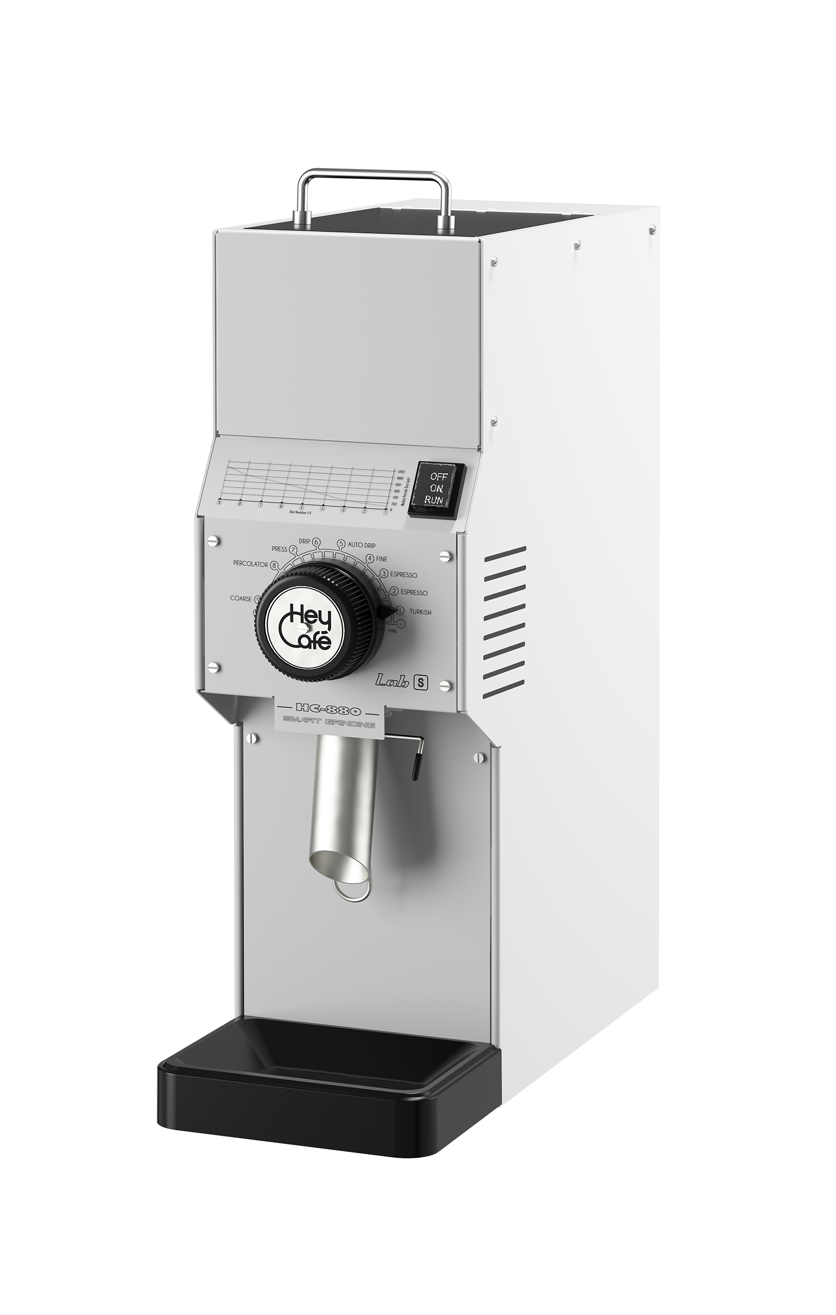 HeyCafe HC-880 LAB S Commercial Espresso Coffee Grinder