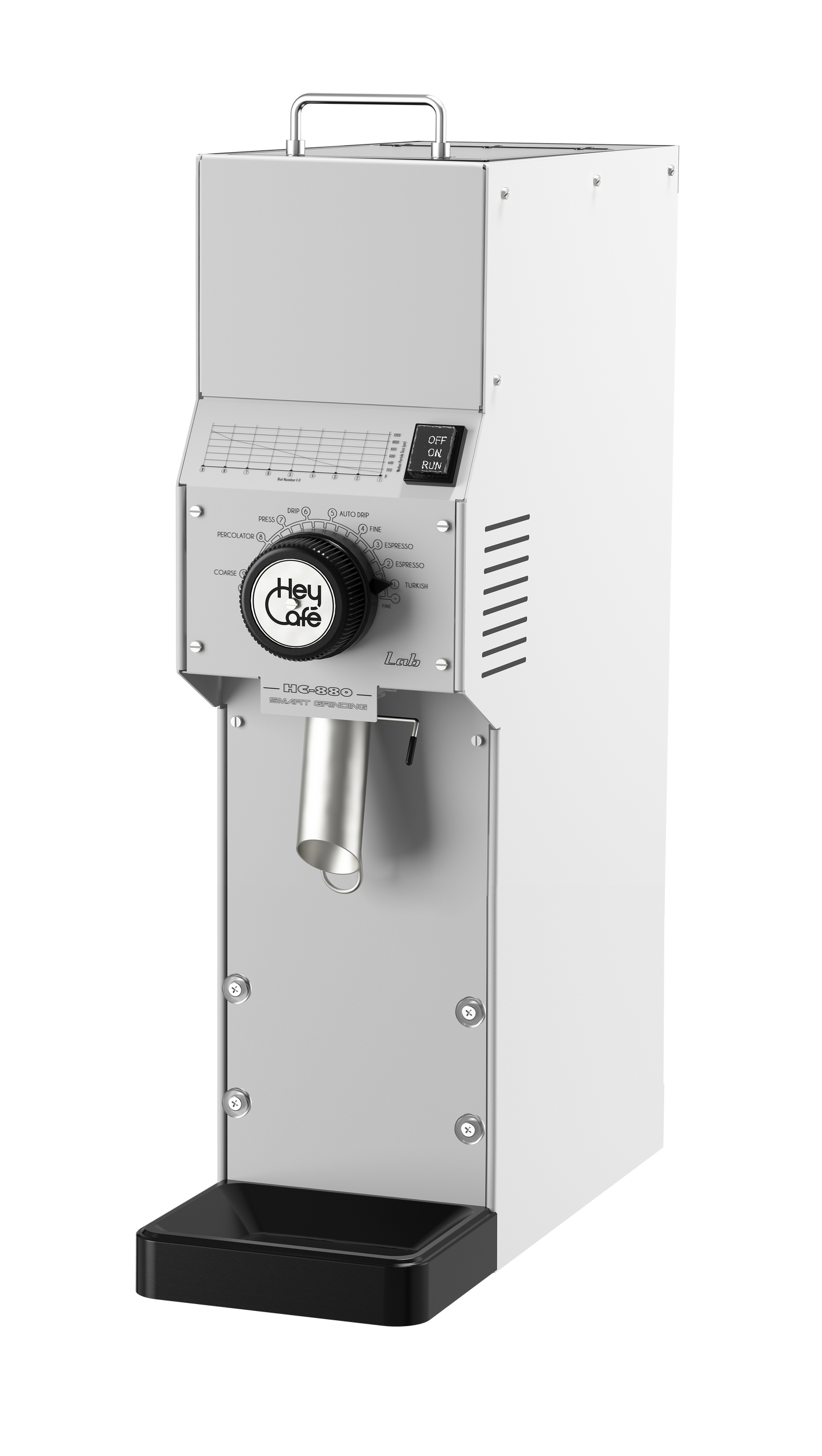 HeyCafe HC-880 LAB Commercial Espresso Coffee Grinder