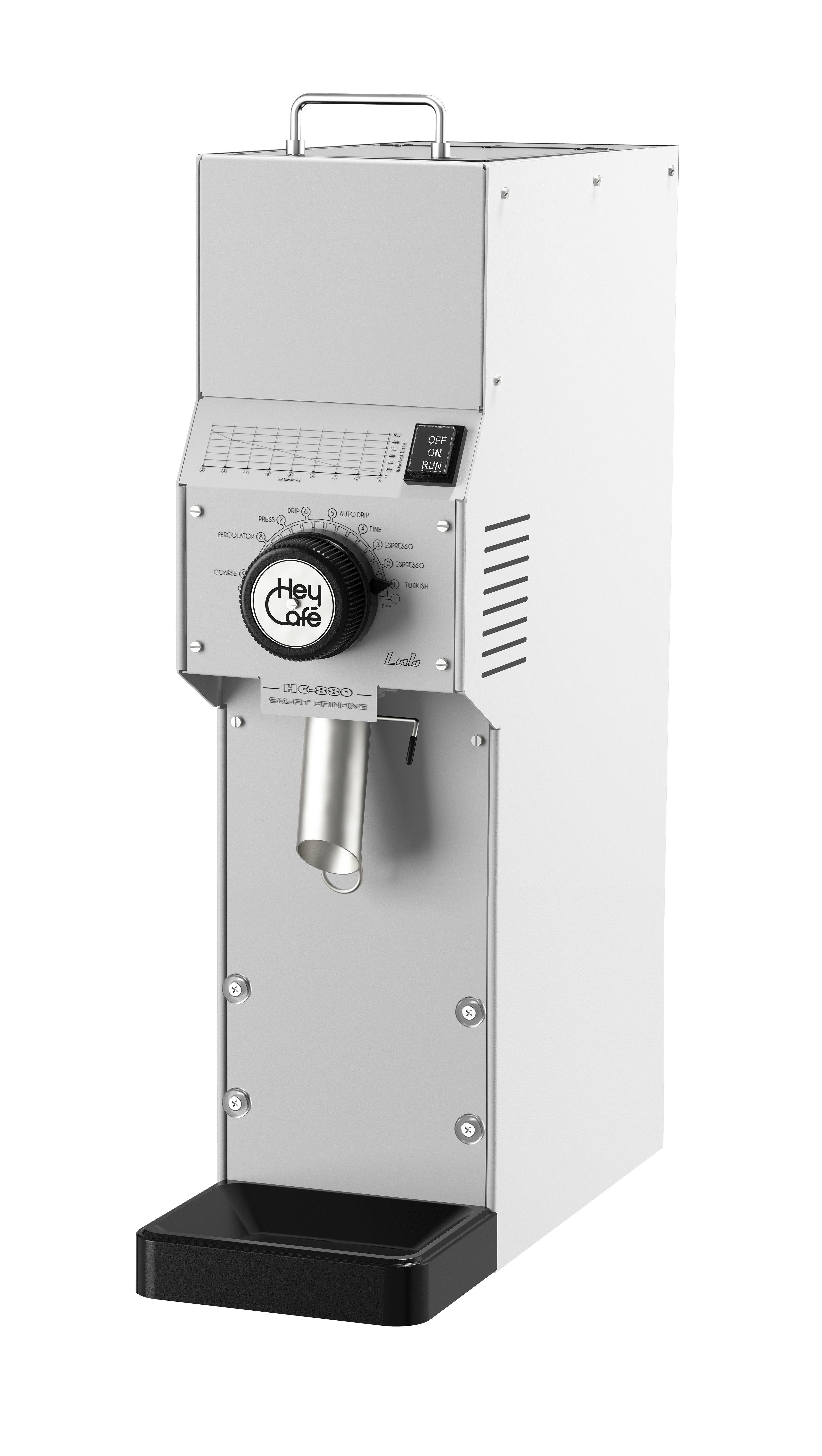 HeyCafe HC-880 LAB Commercial Espresso Coffee Grinder