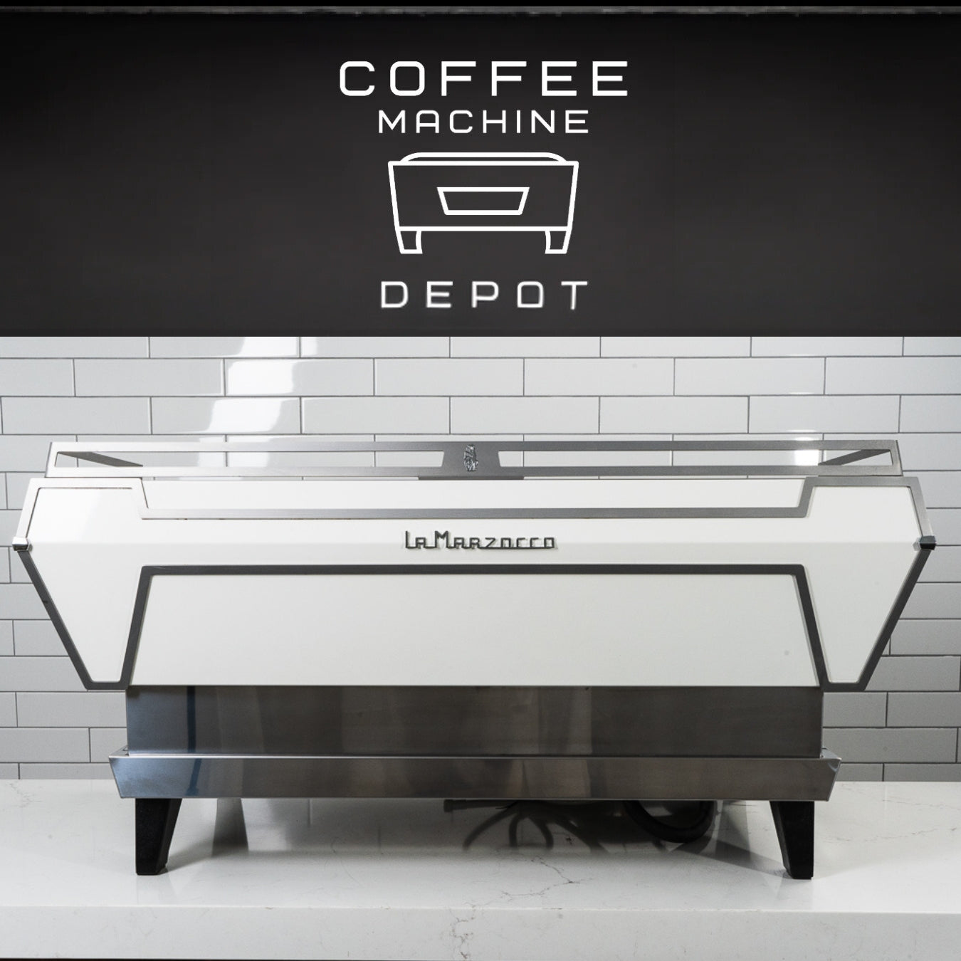 La Marzocco - KB90 AV 3 Group Commercial Espresso Machine - White