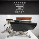 Kees Van Der Westen - Spirit 2 Group AV Commercial Espresso Machine - Fully Custom Black/Brass/Wood