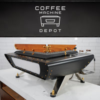 Kees Van Der Westen - Spirit 2 Group AV Commercial Espresso Machine - Fully Custom Black/Brass/Wood