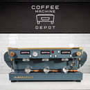 La Marzocco - FB70 3 Group Commercial Espresso Machine - Custom Grey with Wood & Brass *LEAD TIME:4-6 WEEKS*
