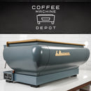 La Marzocco - FB70 3 Group Commercial Espresso Machine - Custom Grey with Wood & Brass *LEAD TIME:4-6 WEEKS*