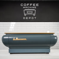 La Marzocco - FB70 3 Group Commercial Espresso Machine - Custom Grey with Wood & Brass *LEAD TIME:4-6 WEEKS*