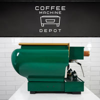 La Marzocco - FB70 3 Group Commercial Espresso Machine - Custom Hunter Green and Gold