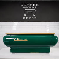 La Marzocco - FB70 3 Group Commercial Espresso Machine - Custom Hunter Green and Gold