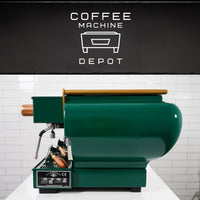 La Marzocco - FB70 3 Group Commercial Espresso Machine - Custom Hunter Green and Gold