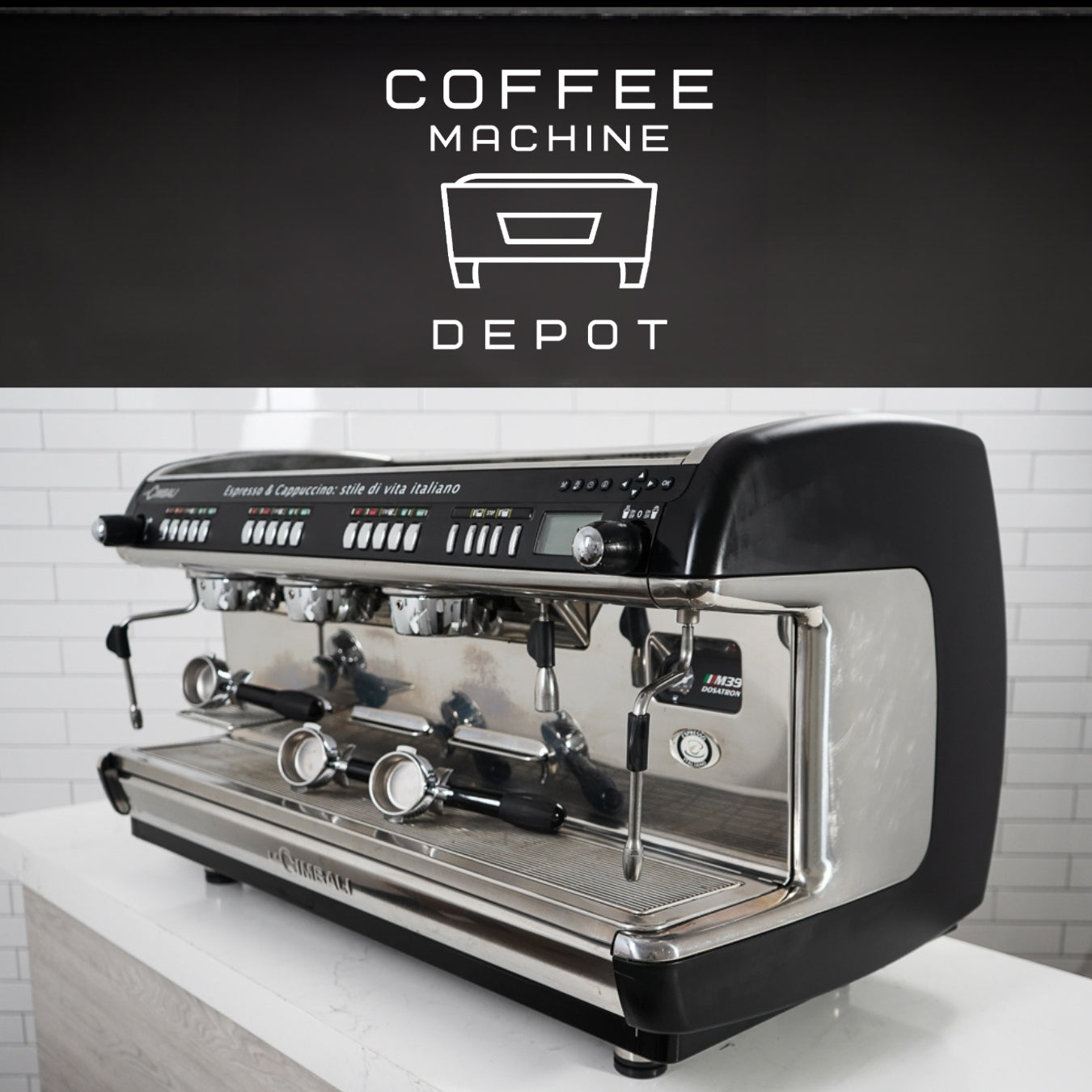 La Cimbali - M39 DT/3 TD 3 Group Tall Cup Commercial Espresso Machine