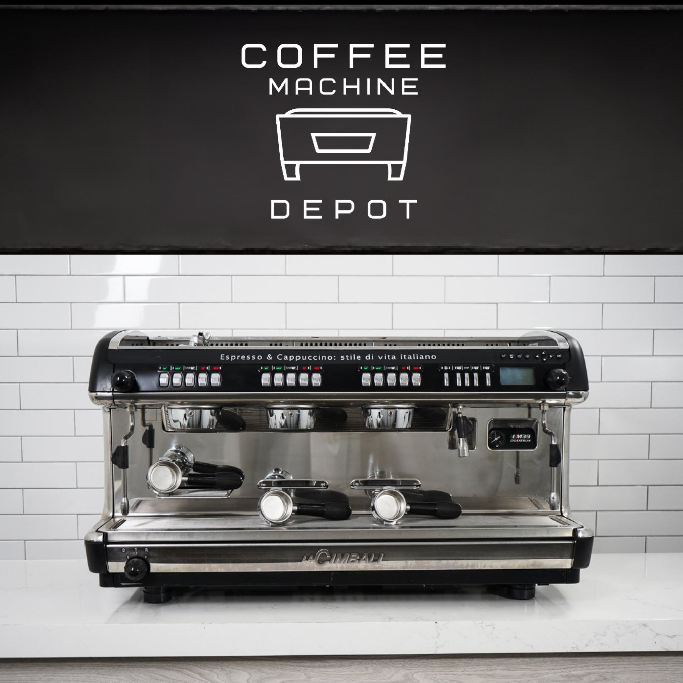 La Cimbali - M39 DT/3 TD 3 Group Tall Cup Commercial Espresso Machine