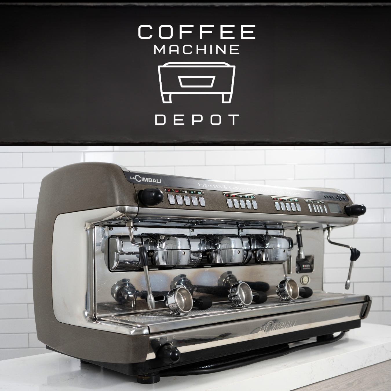 La Cimbali - M39 Dosatron DT/3 3 Group Low Cup - Commercial Espresso Machine