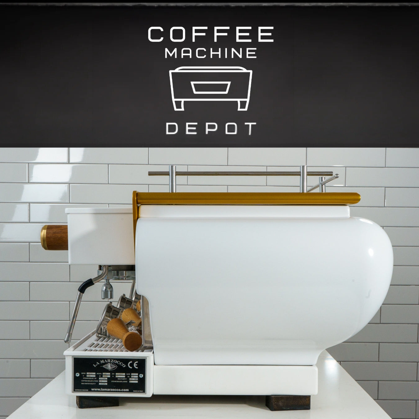 La Marzocco - FB70 3 Group Commercial Espresso Machine - Custom White
