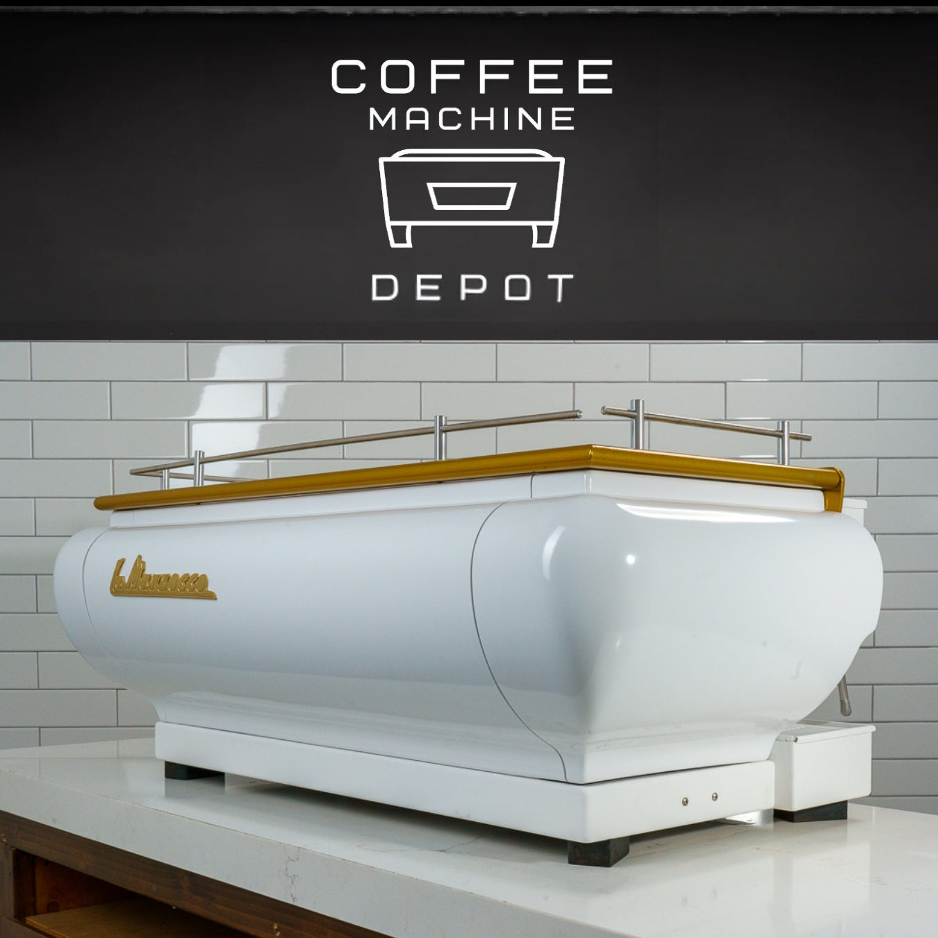 La Marzocco - FB70 3 Group Commercial Espresso Machine - Custom White