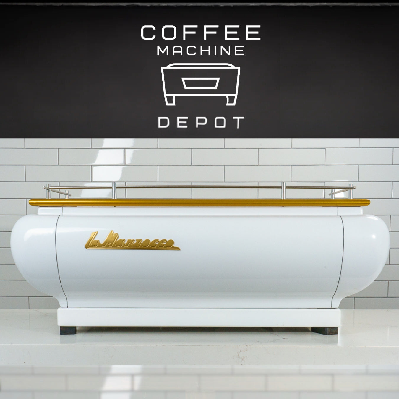 La Marzocco - FB70 3 Group Commercial Espresso Machine - Custom White