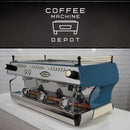 La Marzocco - FB80 AV 3 Group Espresso Machine – Custom Blue and Cream