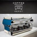 La Marzocco - FB80 AV 3 Group Espresso Machine – Custom Blue and Cream