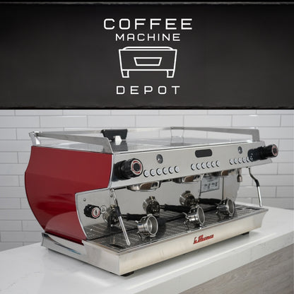 La Marzocco - GB5 AV 3 Group Commercial Espresso Machine - Custom Cherry Red