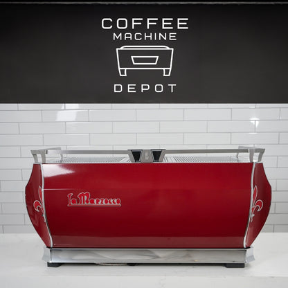 La Marzocco - GB5 AV 3 Group Commercial Espresso Machine - Custom Cherry Red