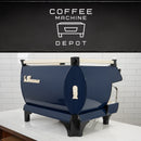 La Marzocco - GB5 EE 2 Group - Commercial Espresso Machine - Custom Dark Blue and Cream