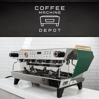 La Marzocco - KB90 AV 3 Group Commercial Espresso Machine - Custom Green & Gold - 2022