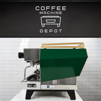 La Marzocco - KB90 AV 3 Group Commercial Espresso Machine - Custom Green & Gold - 2022
