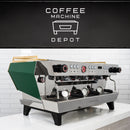 La Marzocco - KB90 AV 3 Group Commercial Espresso Machine - Custom Green & Gold - 2022