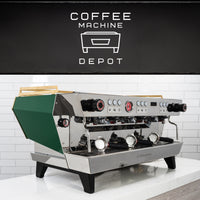 La Marzocco - KB90 AV 3 Group Commercial Espresso Machine - Custom Green & Gold - 2022