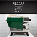 La Marzocco - KB90 AV 3 Group Commercial Espresso Machine - Custom Green & Gold - 2022