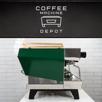 La Marzocco - KB90 AV 3 Group Commercial Espresso Machine - Custom Green & Gold - 2022