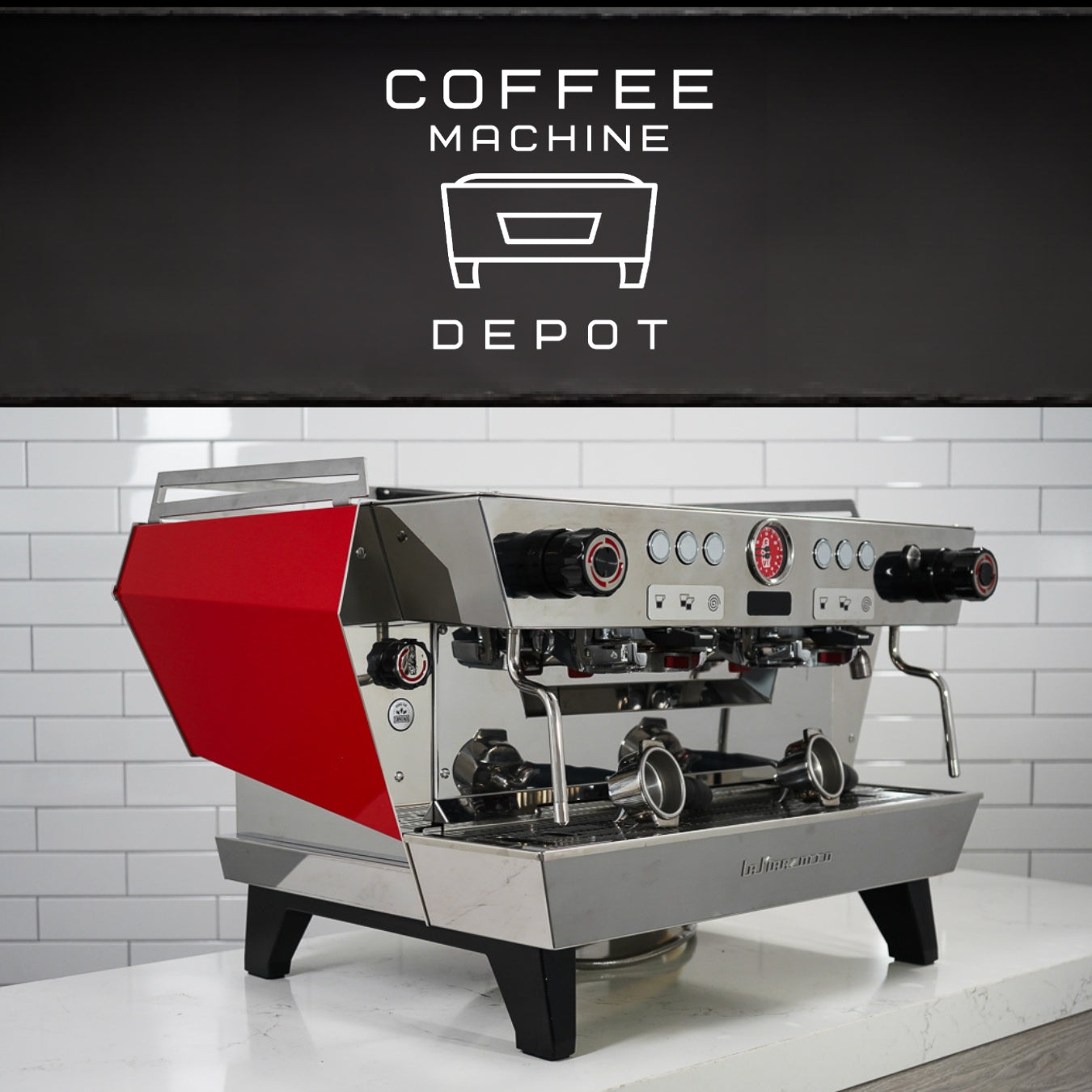 La Marzocco - KB90  AV 2 Group Commercial Espresso Machine 2022 - Red