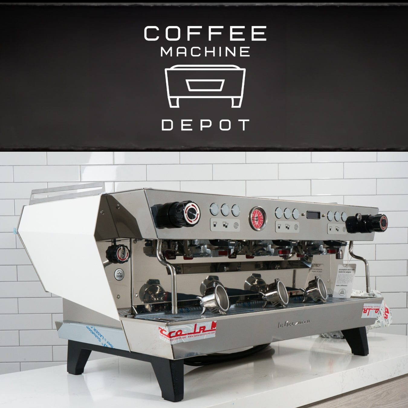 La Marzocco - KB90 AV 3 Group Commercial Espresso Machine - White (Open Box) *IN STOCK