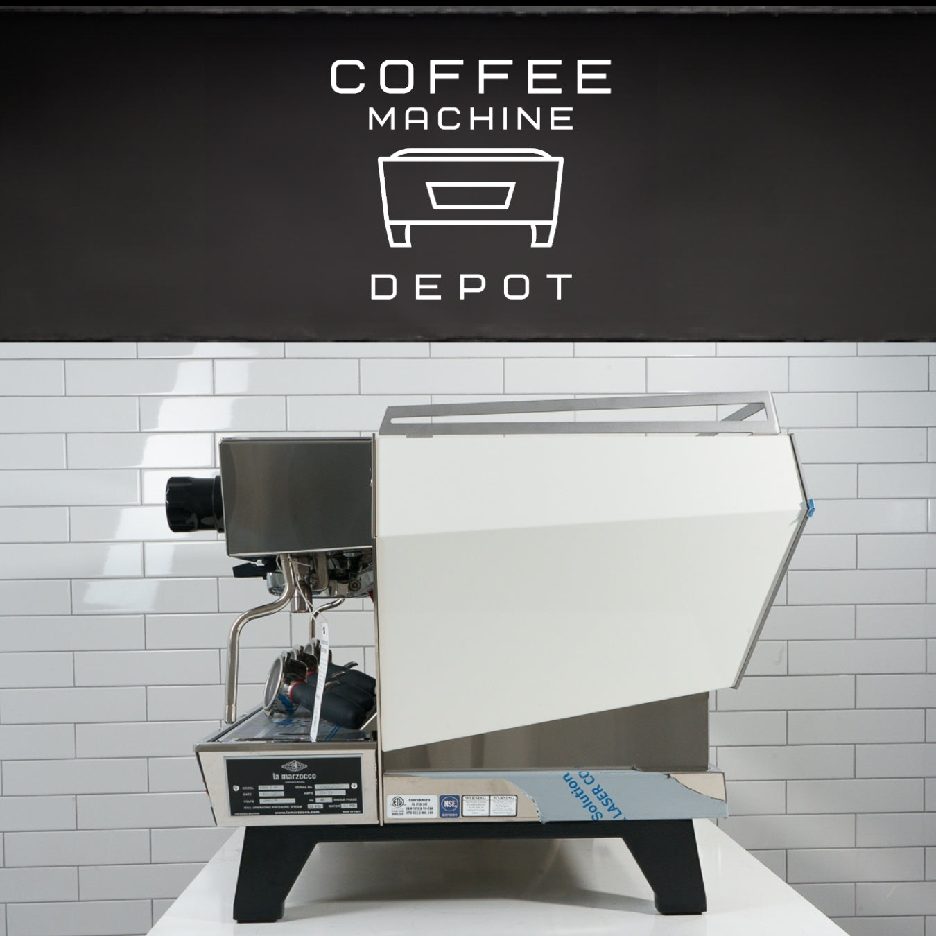 La Marzocco - KB90 AV 3 Group Commercial Espresso Machine - White (Open Box) *IN STOCK